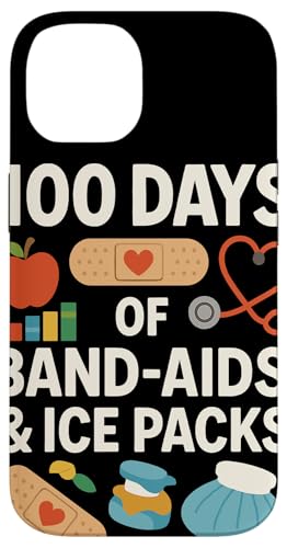 100 Days Of Band Aids And Ice Packs �X�N�[���i�[�X �X�}�z�P�[�X iPhone 14 �p