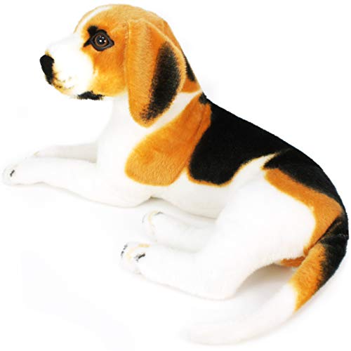 Brittany The Beagle - 17 Inch Large Beagle Dog Stuffed Animal Plush - by Tiger Tale Toys