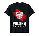 Polska Adler Polen Polnisch Heimat T-Shirt