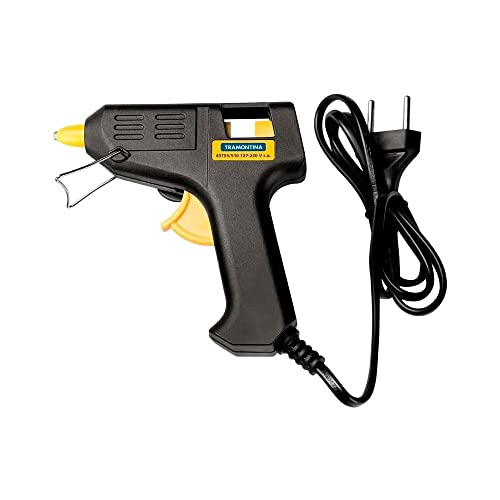 Tramontina Pistola Elétrica para Cola Quente 12w Bivolt Preta E Amarela