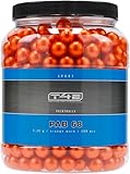 Paintball Kugeln Sport PAB 68, Farbmarkierungsmunition orange, Kaliber 0,68, 500 Stück