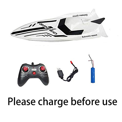 Huang Cheng Toys Remote Control Boat Toy For Kids，Mini Speedboat Water Swimming Summer Toy，Mini Remote Control Boat Toy For Pools And Lakes,Rechargeable Battery #TOP4