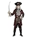 Produktbild Widmann - Kostüm Captain Spook, Jacke mit Gürtel, Jabot, Stirnband und Hut