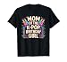 Mom of The K Pop Birthday Girl Matching Party Squad T-Shirt