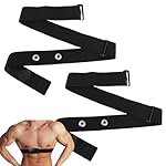 Heart Rate Monitor Chest Band for Polar H10 H9 H7, Adjustable Waterproof Replacement Chest Strap Compatible with Polar Garmin