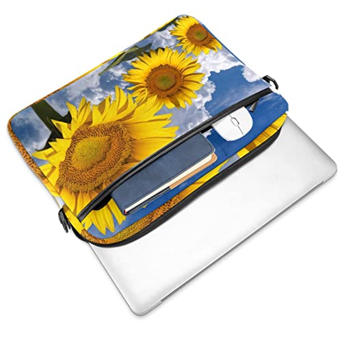 Funda portátil de 13.3 pulgadas acolchada contra impactos con estampado marítimo 2