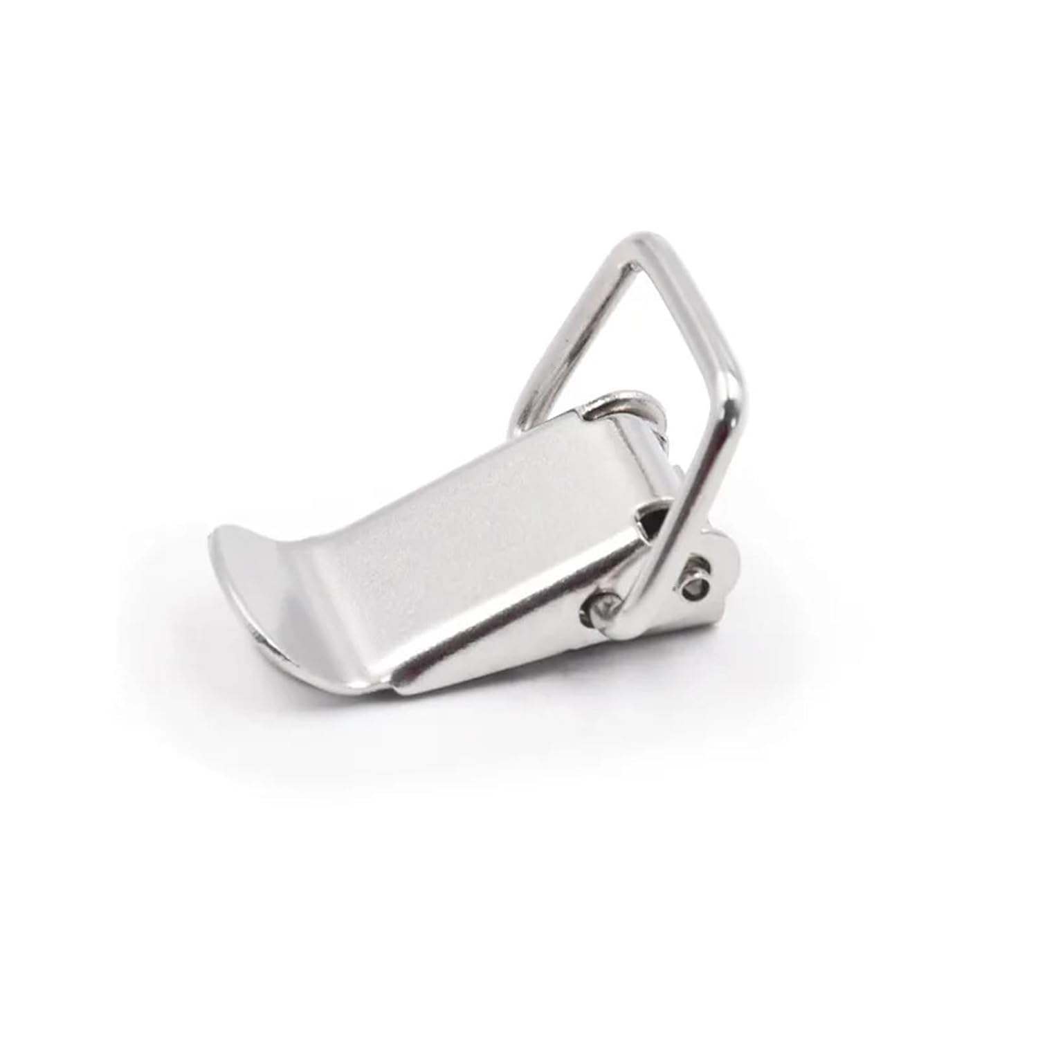 5Pcs Stainless Steel Duck-Mouth Buckle Mini Lock Cabinet Loaded Toggle Latches for Case Box Furniture Hardware