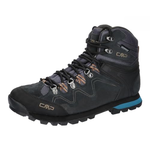 CMP Athunis Mid Trekking Shoes WP, Herrenschuhe, Titan Petrol, 46 EU