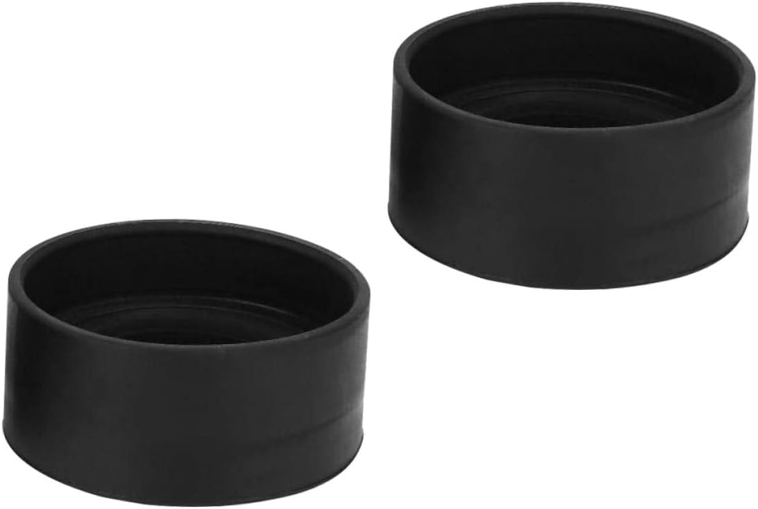 Microscope Eyepiece Eyeshields, 2pcs Soft Rubber Eyepiece