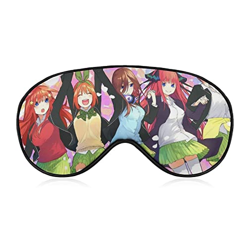五等分の花嫁 アイマスク 睡眠用 かわいい 長さが調整できる 付け心地良い 夏用 安眠 遮光 繰り返し使用可能 睡眠グッズ 洗濯可能 軽量 圧迫感なし 昼寝眼精疲労 疲労回復 男女兼用 出張 旅行