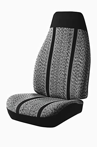 FIA TR48-33 BLACK Custom Fit Front Seat Cover Bucket Seats - Saddle Blanket, (Black) #1