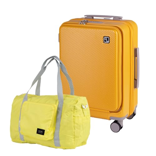 [�A�N�^�X] ���� �X�[�c�P�[�X �L�����[�P�[�X �p�b�J�u���{�X�g���t�� 5W1H�V���[�Y�Z�b�g �c�J�� �t�����g�I�[�v�� �g���@�\ S�T�C�Y 33L �g����37L �@���������� (Paris PM8:00 (yellow))