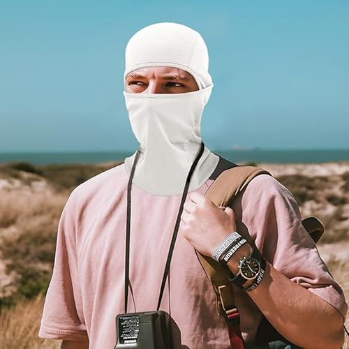 Image of Tomorrow Balaclava mask Full face Bike Riding Winter Cover Helmet Cap for Motorcycle ski Outdoor Thermal Sports Headgear Cycling White