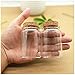 Produktbild linyutech Mini Glasflasche 12 Teile/los 47 * 70mm 80 ml Glasflaschen mit Kork würziger Lagerung winzige Flasche Glas Container Glas Gewürzfläschchen Handwerk DIY. Kleine Gläser Glasflasche Mini