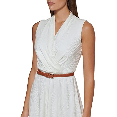 Tommy Hilfiger Women's Mini Houndstooth Knit Dress, Ivory #TOP3