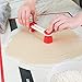 Tovolo Precision Pie Crust Cutter, 4 Edge Designs, Dishwasher Safe