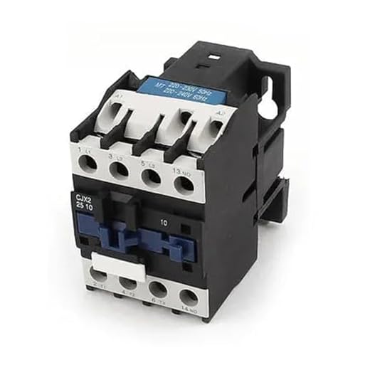 QRNHPJLJK Aire Acondicionado trifásico 1NO del contactor CJX2-2510 del Voltaje de la Bobina de 220-230V 50Hz