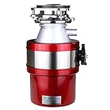 【Gr Trituración efectiva de 3 niveles】 La velocidad de rotación es de 4200r / min, este triturador de desperdicios podría moler rápidamente las sobras diarias de alimentos.