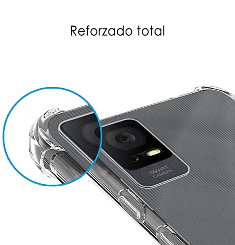 Tumundosmartphone Transparent Anti-Shock Silicone Case for TCL 405 - Image 3