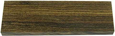EW148 Bocote Knife Scales Set, 3/8 in x 1 1/2 in x 5 in Knifemaking