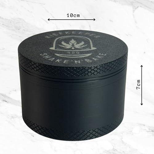 KiefKeeper – Premium XL Pollen Shaker | 3D-gedruckter Hashmaker mit 125µm Edelstahlsieb | Made in Germany | Pollenfilter für Trimmings & Blätter | Hash Extraktor Zubehör