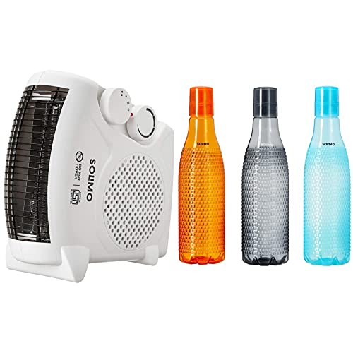 Amazon Brand - Solimo 2000-Watt Room Heater (ISI certified, White colour, Ideal...