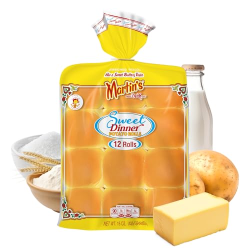Martins Sweet Dinner Potato Rolls - 2.5” Soft & Sweet