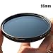Produktbild EFE Fe ND2-400 Neutral Density ND Filter Fader Variabel Verstellbare optische Glaslinse, Schwarz , 95 mm