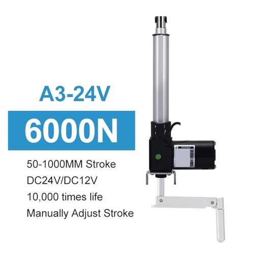 Actionneur linéaire électrique DC24V avec course de 100mm et force de 750N pour automatisme - 3
