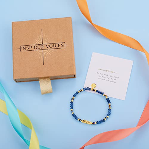 INSPIRED VOICES Family Letter Bracelets - Sister Bracelet, Grandma Bracelet, Mom Bracelet - Sister Gifts for Women3