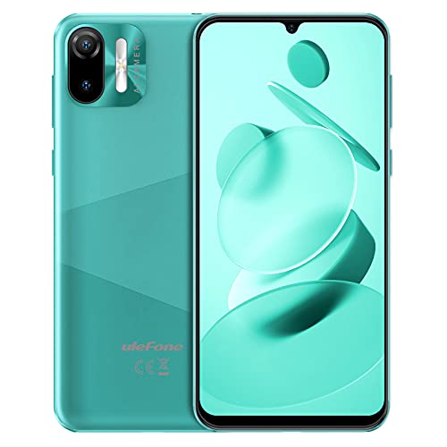 Unlocked Smartphone, Ulefone Note 6 Android Phones Unlocked, Triple Card Slots, 5MP+2MP, 6.1" IPS Full-Screen, 3G Dual SIM Cell Phone Unlocked, 32GB, 3300mAh, Face Recognition, Cheap Phones - Green