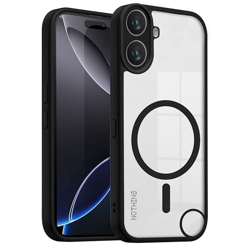 Image of V-TAN Back Cover for Nothing CMF1 Compatible Case, Matte Finish Transparent Case, TPU, Camera Protective Shockproof Cover (Black)