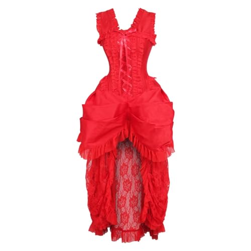 daisy broderie lace-up corset dress Amazon.com: Daisy Corsets Top Drawer Steel Boned Red Lace Victorian Bustle Corset  Dress: Clothing, Shoes & Jewelry