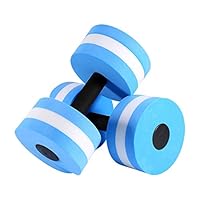 Wassergymnastik Geräte, 2PCS Wasserhanteln, Wassergymnastik Zubehör,Aquatic Übungshanteln, Wasserhanteln Schwimmen Barbells, EVA-Schaum-Hantel Aqua-Fitness, Hydrotherapie