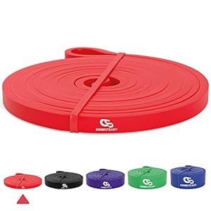Coresteady weerstandsbanden – Geassisteerde Optrekband – Trainingsbanden voor CrossFit – Powerlifting – Yoga – Stretchmobiliteit (één per aankoop) voor mannen en vrouwen