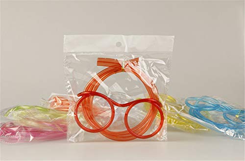 8Piece Silly Straw Eye Glasses, Crazy Straws For Kids Kids Funny Glasses Silly Straws Reusable Party Supplies For Kids Crazy Straws For Skids Reusable #TOP7