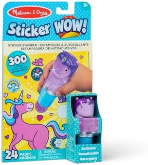 Melissa & Doug Sticker Wow!™ Sticker Stamper and 24-Page Activity...