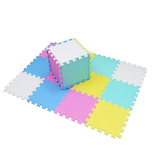 Meiqicool Tappeto Puzzle per Bambini in Soffice