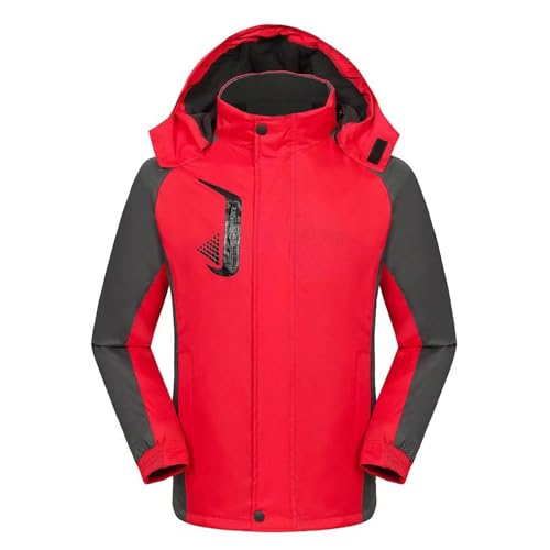 Chaqueta de esquí a prueba de agua para mujer, abrigo de nieve cálido para invierno, rompevientos...