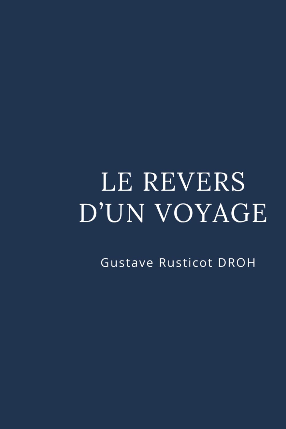 Le revers d'un voyage
