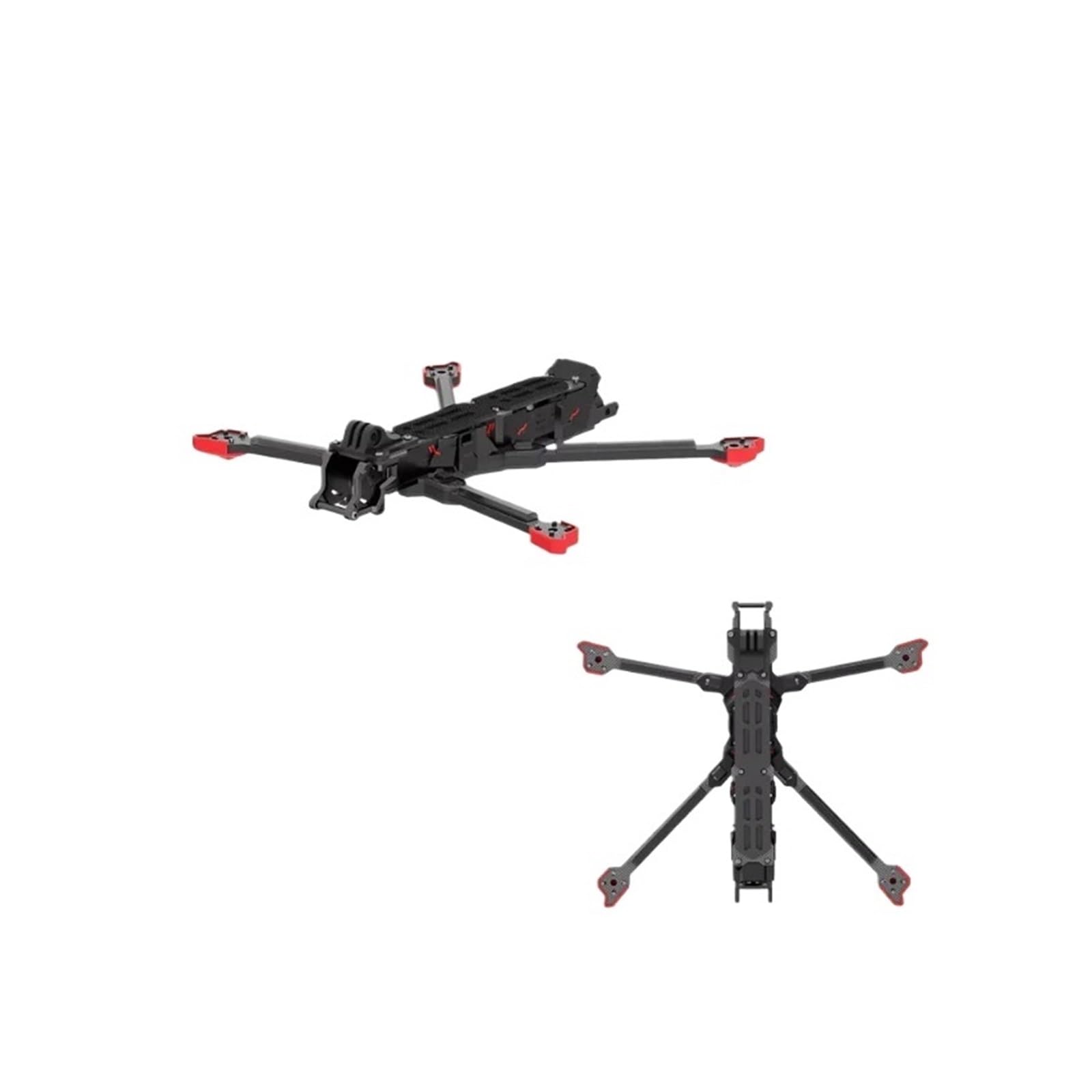 Kit telaio Chimera7 Pro V2 FPV O4 Interasse 223mm 6mm Bracci in carbonio HD Racing Drone Telaio