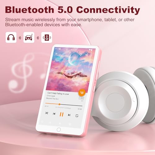 image for Fanvace 144GB MP3 Player with Bluetooth WiFi, Android 13 OS MP3 MP4 Pl