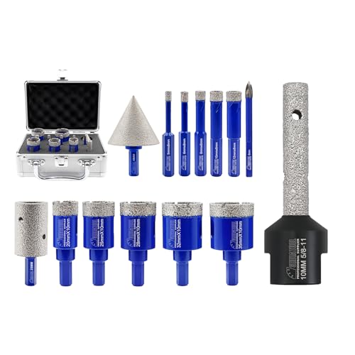 Brocas Diamantadas Set 13 Piezas Para Porcelanato miniatura 1