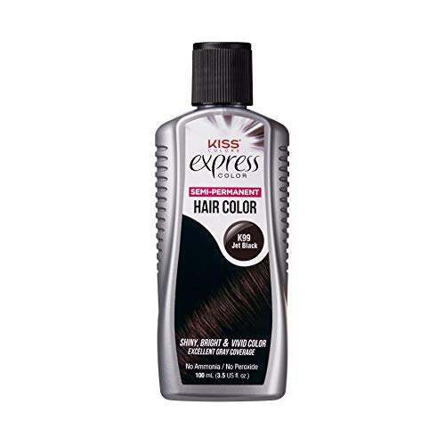 Kiss Express Color #K99 Semi- Permanent Jet Black 3.5 oz.