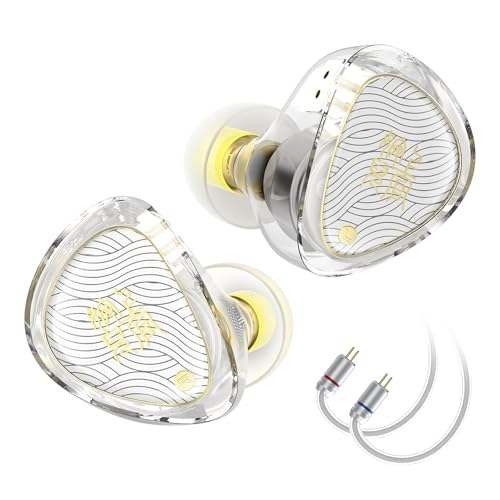Herdslive TANGZU Wan'er II S.G ��2���� IEM PET�_�C�A�t�����t�� 10mm �_�C�i�~�b�N�h���C�o�[�C���z���A�t���b�g2�s�� ���O���\ OFC�V���o�[���b�L �A�b�v�O���[�h�P�[�u�� �C���C���[���j�^�[�C���z�� (�z��