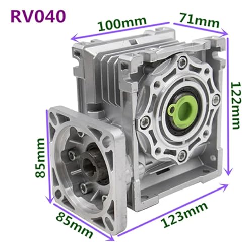 Réducteur NMRV040 compact 60x60 pour l'optimisation de couple CC