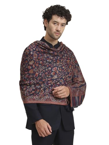 Étole de méditation contre le froid en tissage Jacquard lourd Zamour pour homme