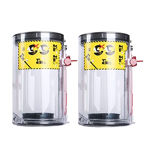 Dust cup replacement in use