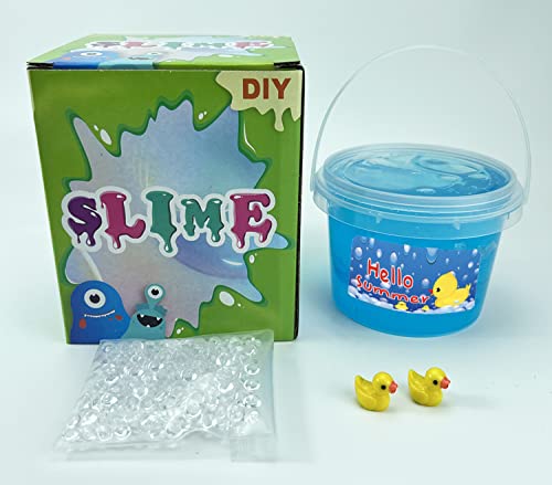 Charming Blue Crunchy Fishbowl Bead Slime,Super Soft and Non-Sticky, Great for Birthday Gifts for Girl and Boys,Party Favors,Christmas Stocking Stuffers - Image 2