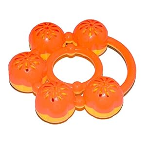 Crackles Colourful Rattles for Little Babies/Kids/Toddlers/Newborns-Pack of 1 (Random Color Will be Sent)